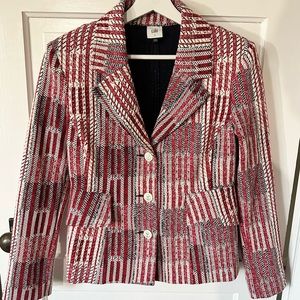 EUC Cabi Patchwork Blazer Size S